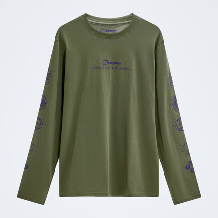 Men's Berghaus Exped Essential Long Sleeve Tee - Zephyr